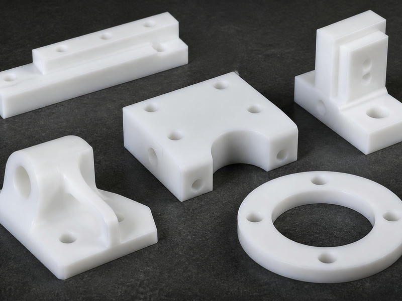 Custom PE CNC Machining Services | Precision Polyethylene Parts | Plasticpartsmfg