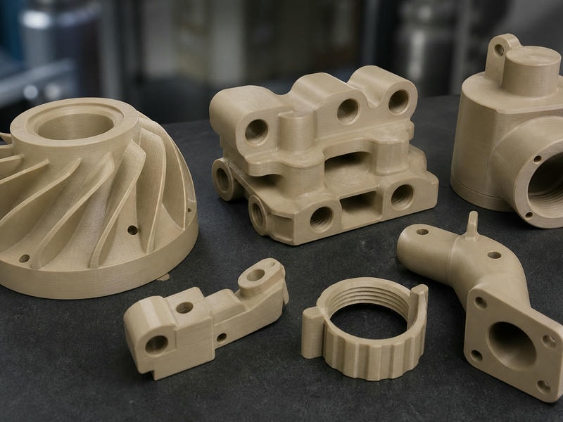 Custom PEEK 3D Printing Services | High-Performance Parts | Plasticpartsmfg