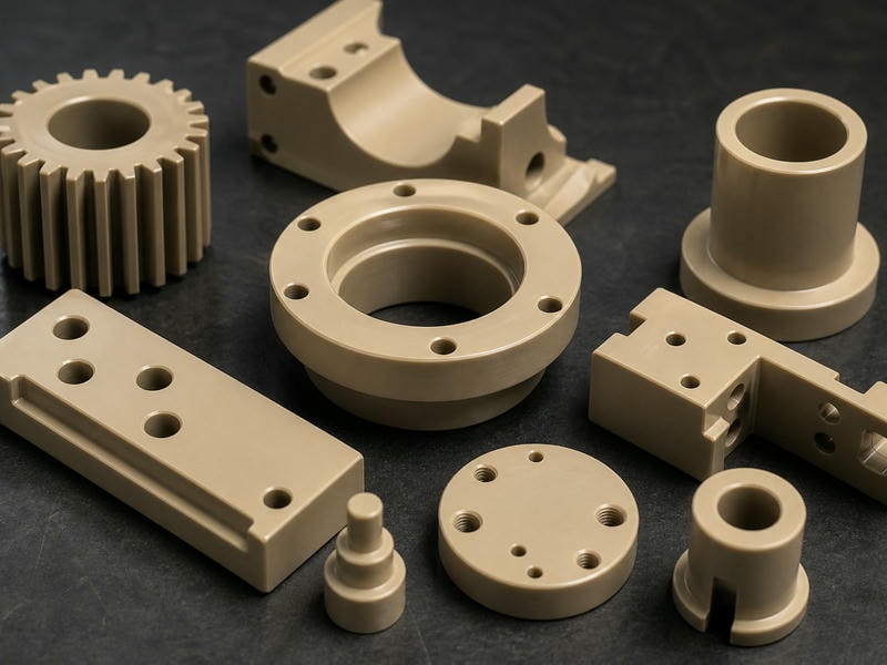 Custom PEEK CNC Machining Services | Precision Plastic Parts | Plasticpartsmfg