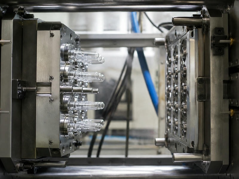 Industrial PET Injection Molding and Quality Inspection