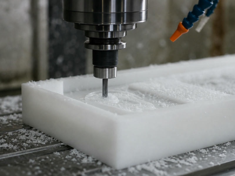 Kunststoffkomponenten und Fertigungsdetails für industrielle Anwendungen