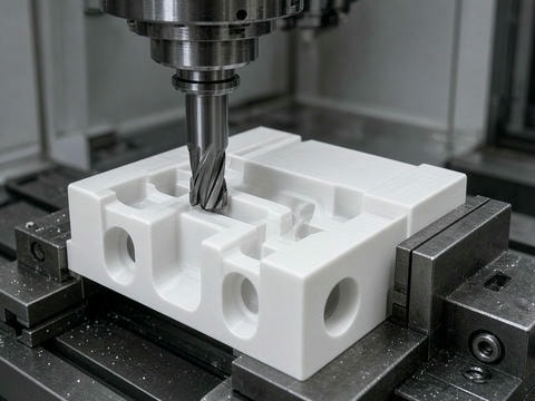 Kunststoff CNC-Fräsen: Präzisionsteile nach Zeichnung aus Shenzhen