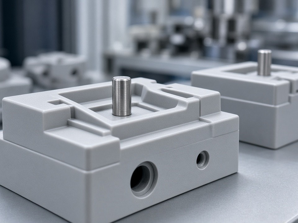 Kundenspezifisches Positionierelement aus Kunststoff für eine industrielle Vorrichtung