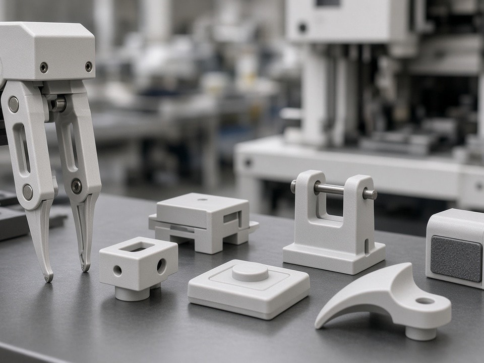 Custom plastic pick-and-place components for SMT and automation equipment