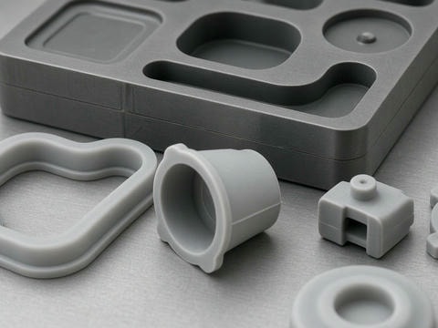 Silikon-Prototypen und präzise gefertigte Kunststoffkomponenten