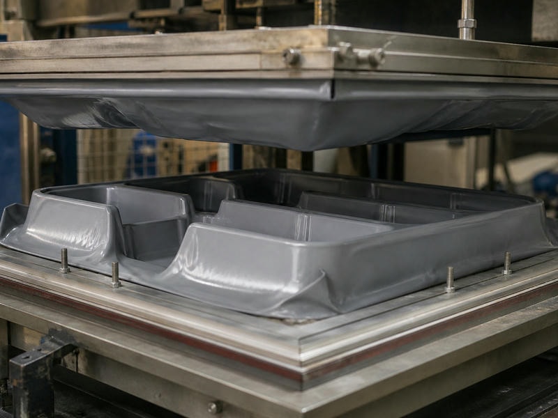 Kunststoffkomponente als Beispiel für kundenspezifisches Thermoformen